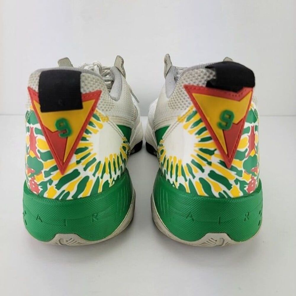 Nike Air Jordan Men Size 9 White Green 92 Zoom Athletic Sneaker Shoes CK9183-103 - Picture 5 of 8